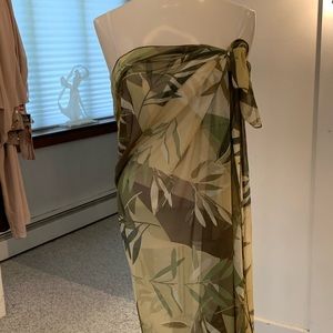 New Print beach coverup
